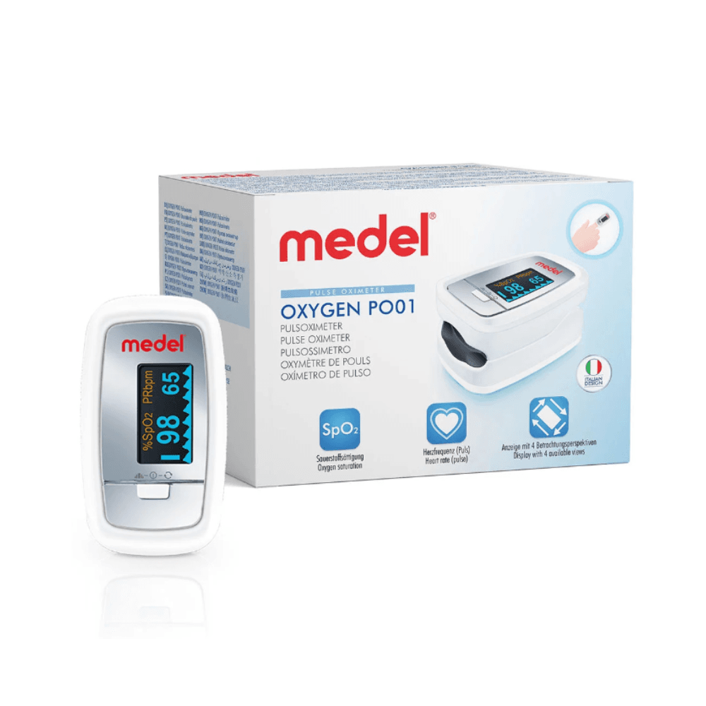 Medel Check Automatic Blood pressure Monitor +Medel Oxygen P001 Pulse oximeter Combo Offer