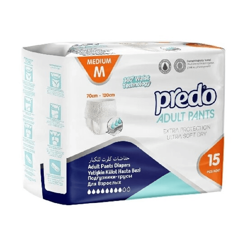 Predo Adult Pants Medium 70cm - 120cm 15Pcs 