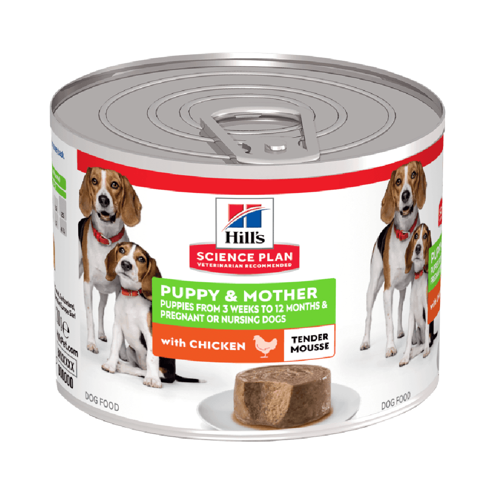 Hill’s Science Plan Puppy & Mother Tender Mousse With Chicken Dog Wet Food 200g