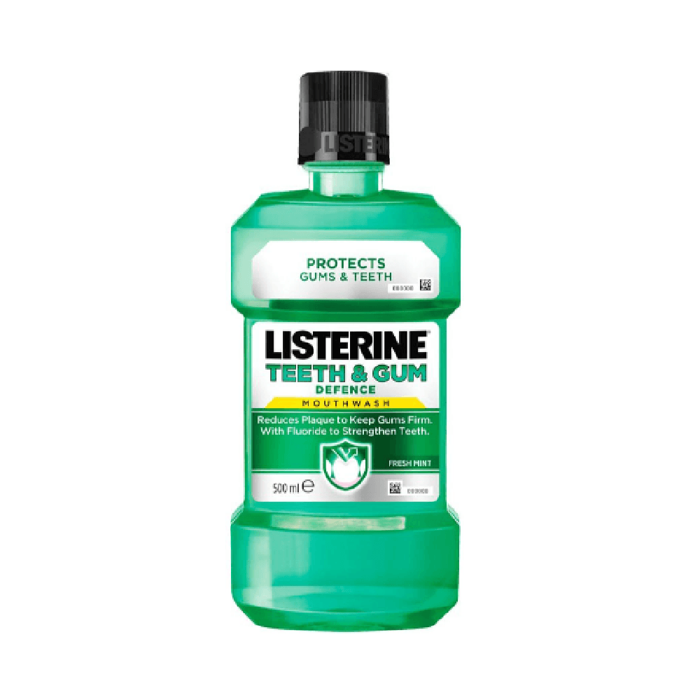 Listerine Teeth & Gum Defence Mouthwash 500ml