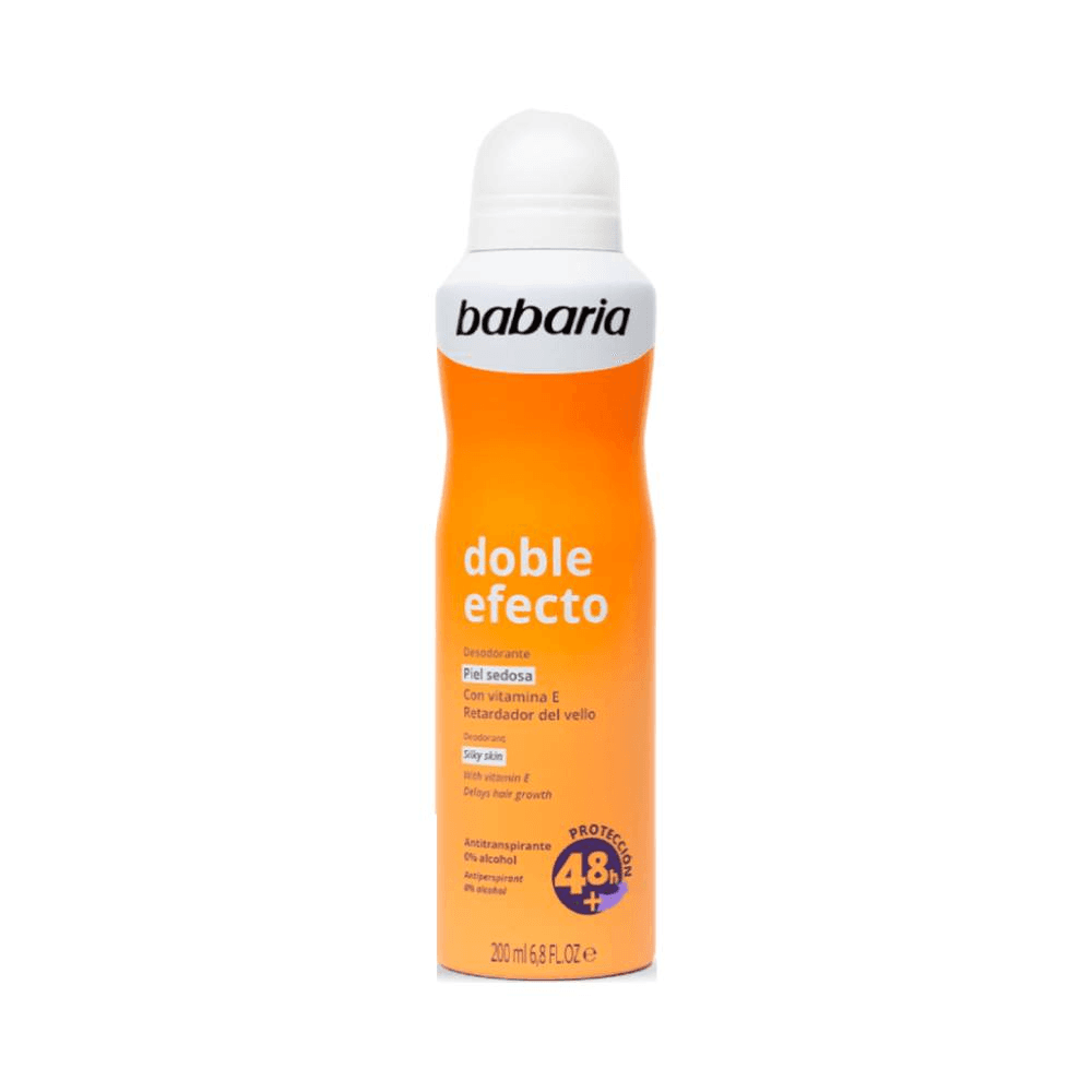 Babaria Doble Efecto Deodorant Spray With Vitamin E 200ml