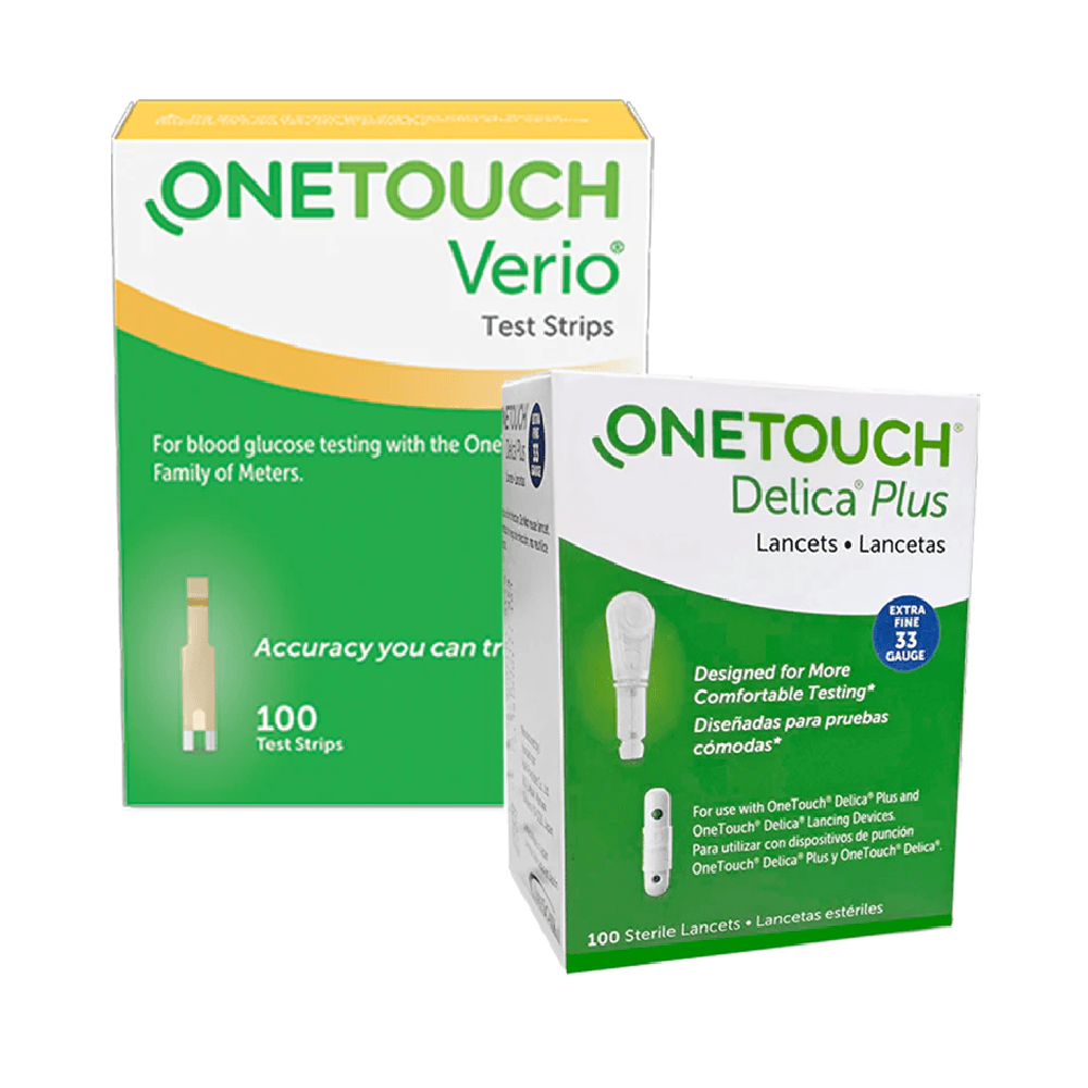 One Touch Verio Refill Kit 2B Strips with 1B Lancet