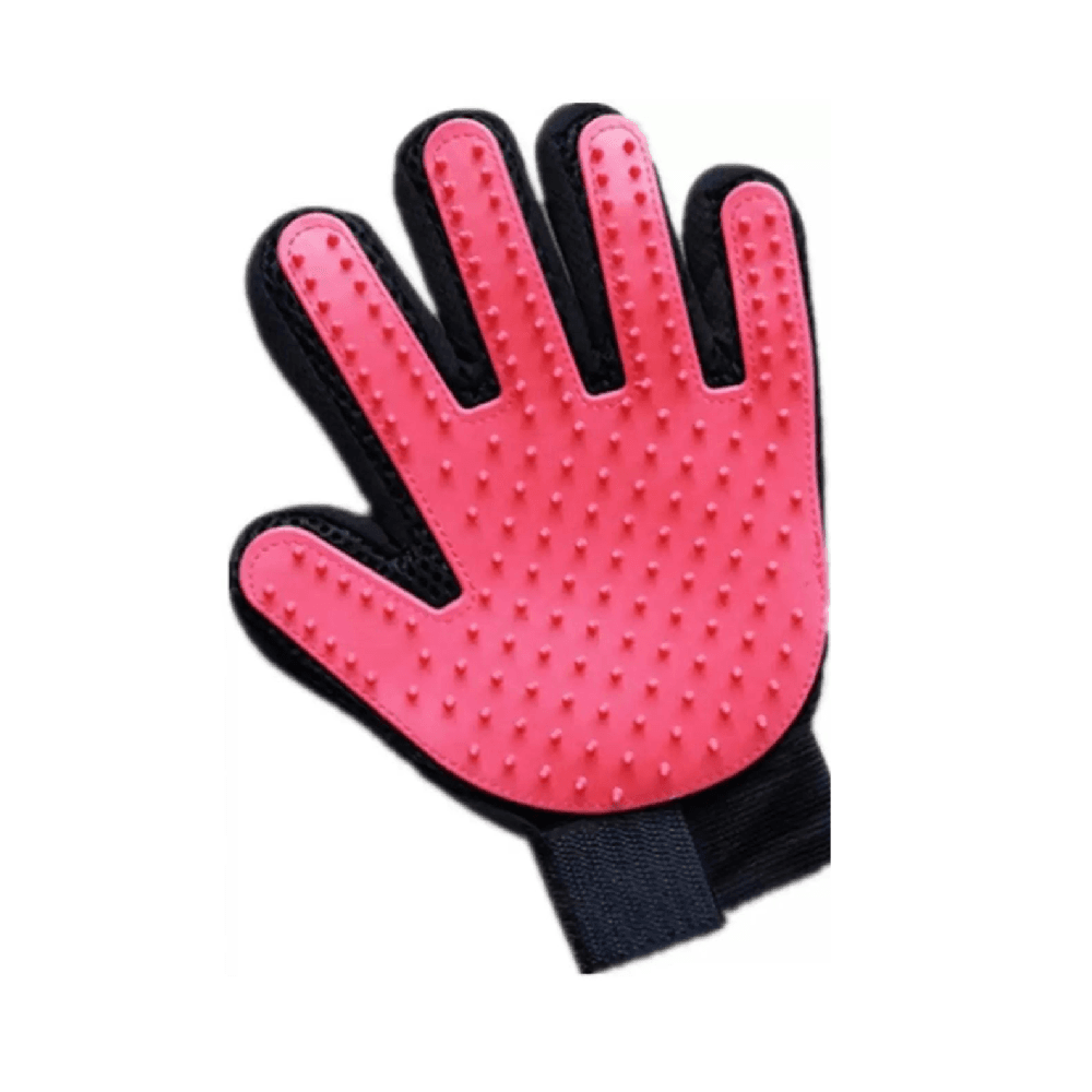Cat & Dog Hair Remover Glove Soft Pink