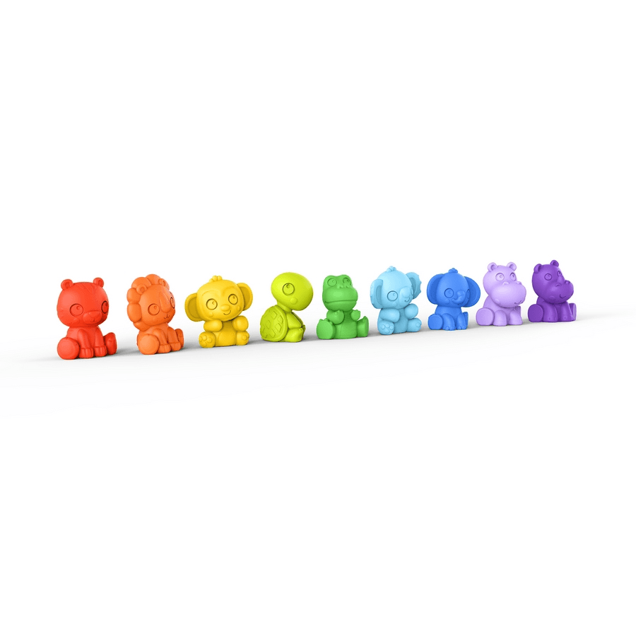 Bright Starts Tropic Animals 9 Take Along Friends