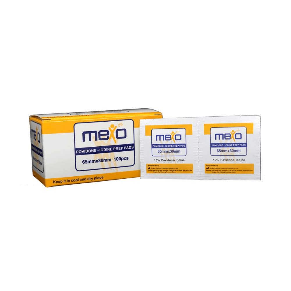 Mexo Biodine Swabs 100Pcs