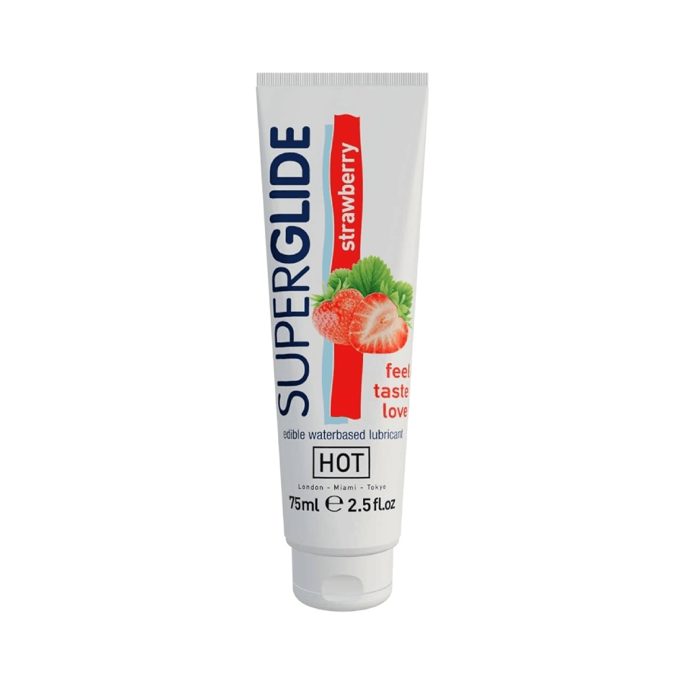 Superglide Edible Strawberry Lubricant 