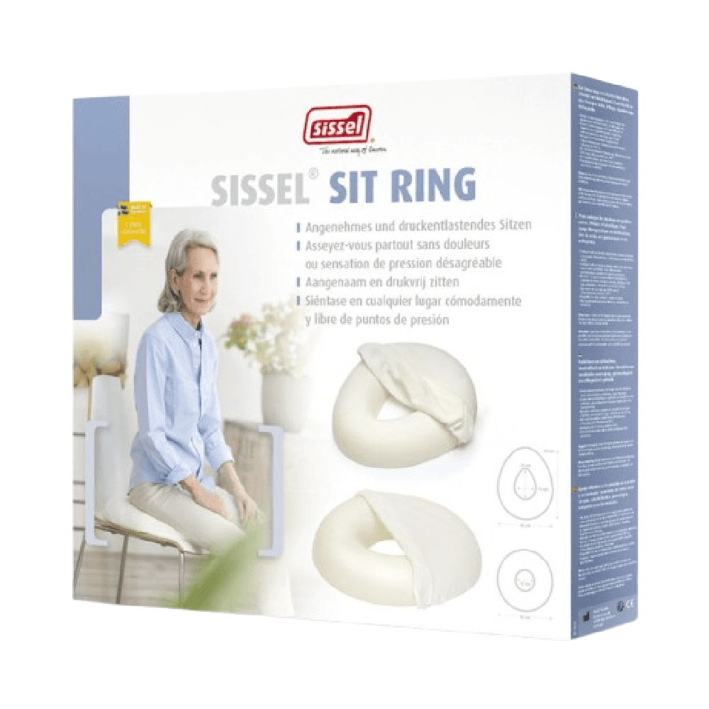 Sissel Sit Ring With Terry Cover - White