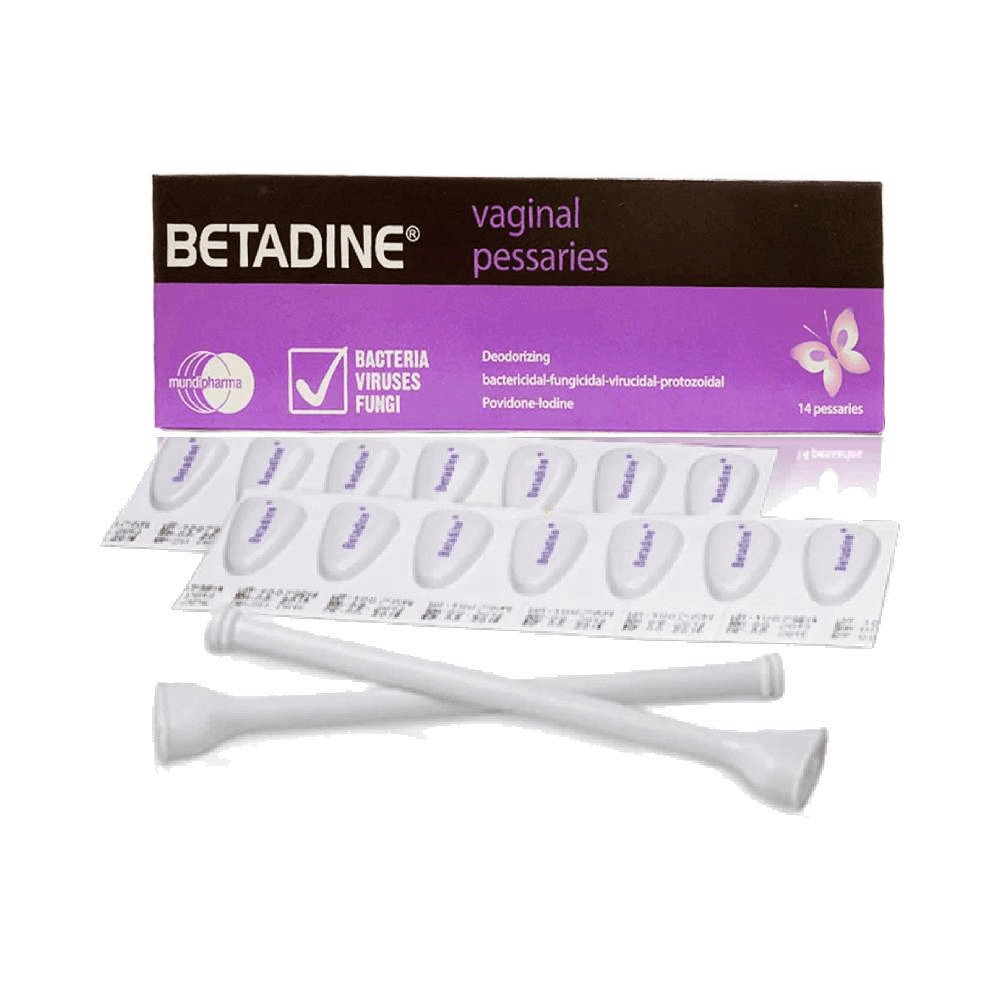 Betadine Vaginal Pessaries 14Pcs 