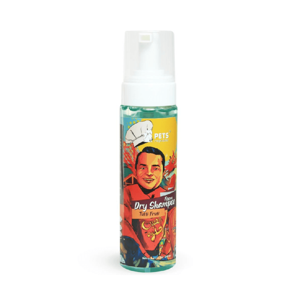 Pets Republic Foam Dry Shampoo Tutti Fruti For Dogs & Cats 250ml
