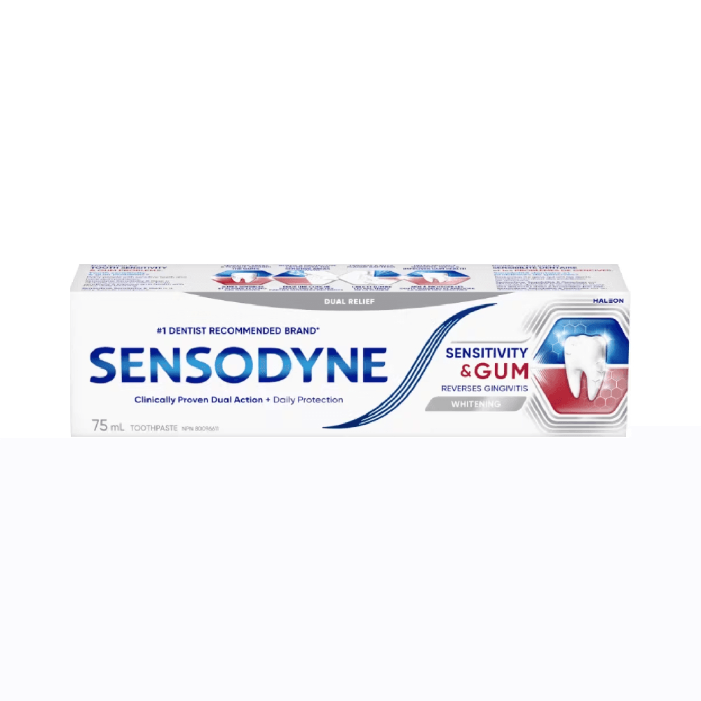 Sensodyne Sensitivity & Gum Whitening Toothpaste 75ml