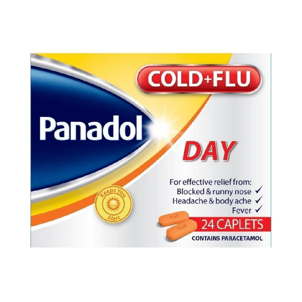 Panadol Cold & Flu Day Caplets 24's