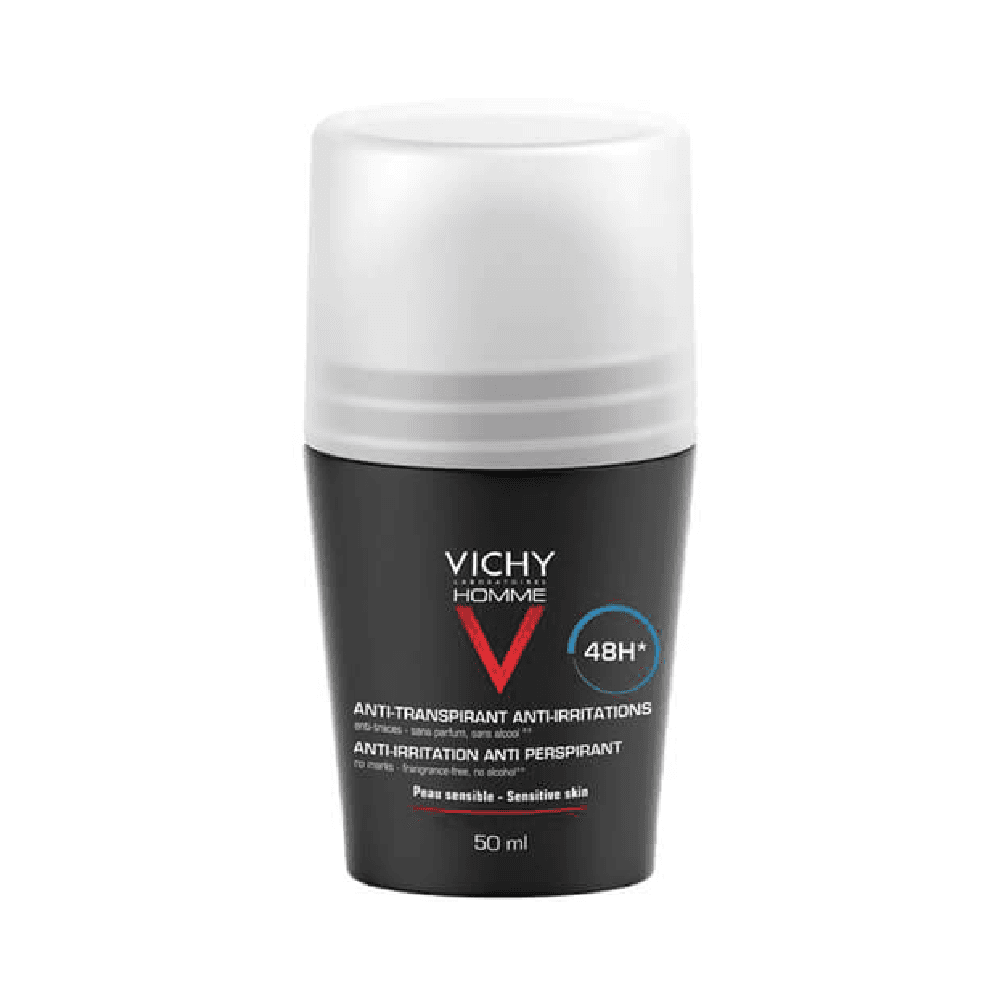 Vichy Homme 48H Anti Perspirant Roll On Deodorant 