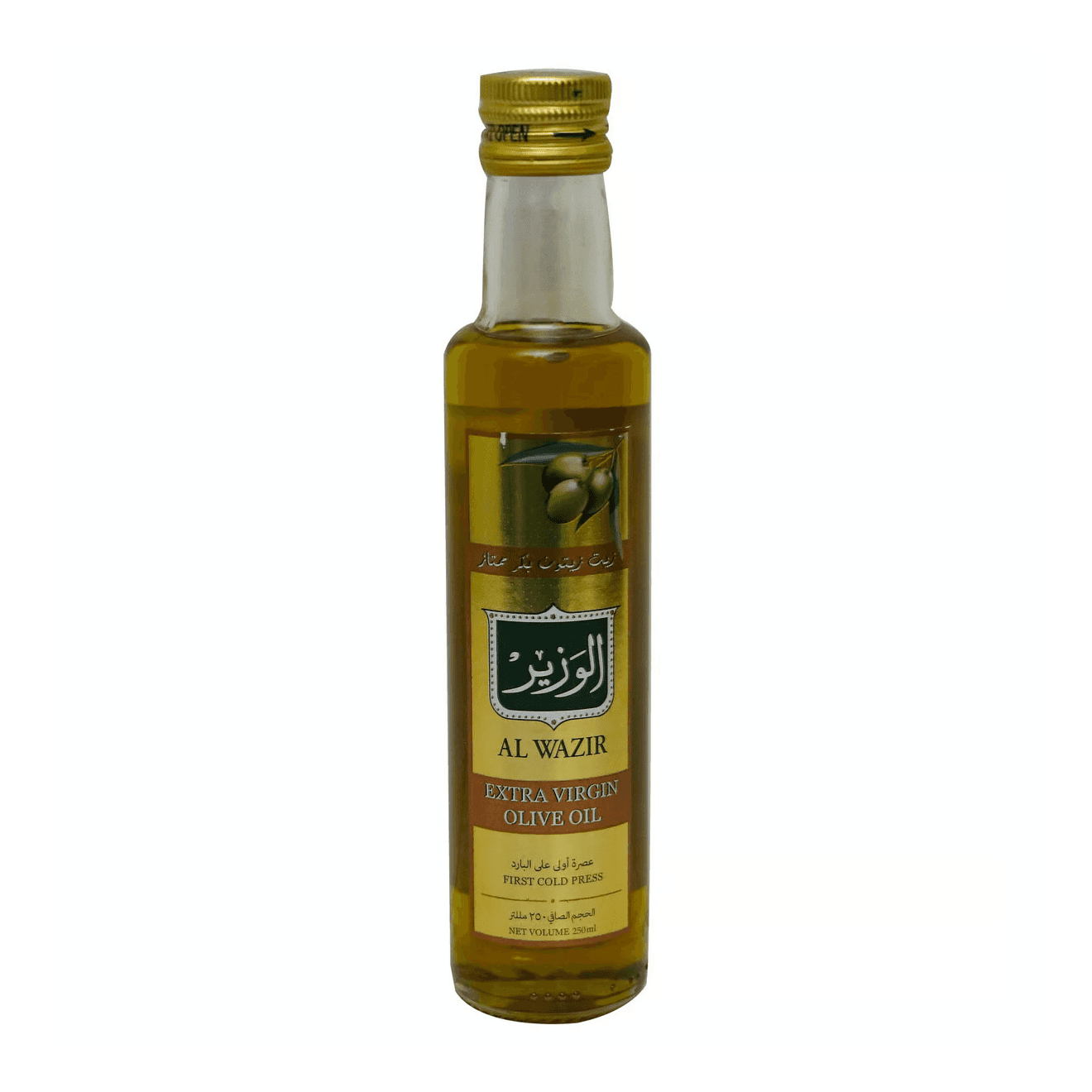 Al Wazir Ex Virgin Oil Square Bot 250Ml