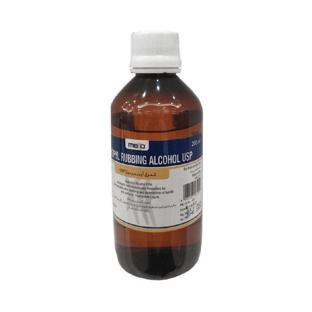 Mexo Isopropyl Rubbing Alcohol 200ml