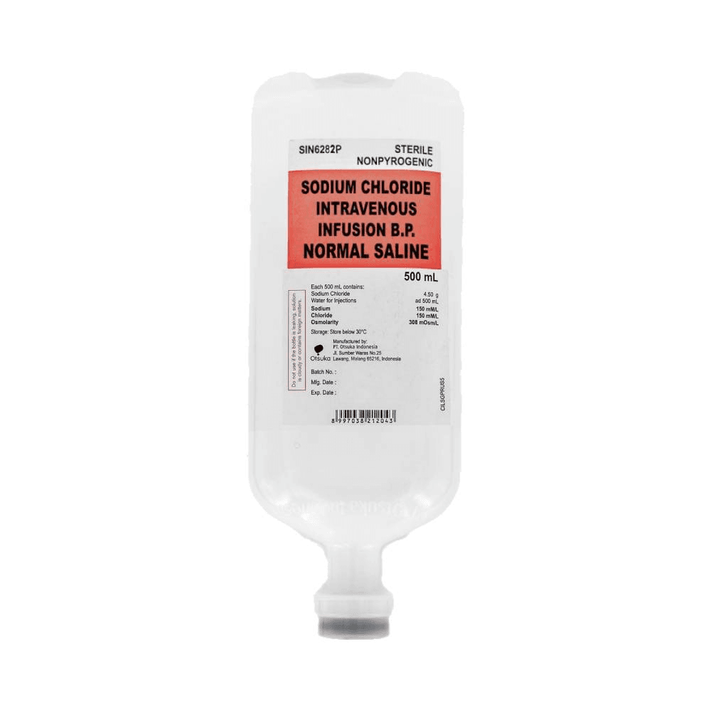 Sodium Chloride 0.9% Normal Saline 500ml