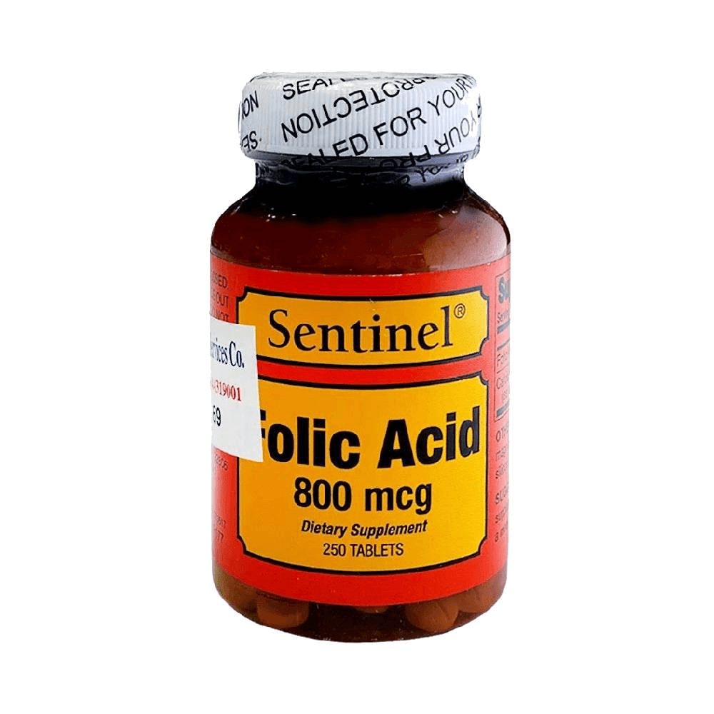Sentinel Folic Acid 400mg 250's
