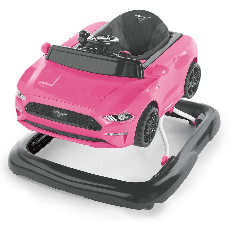 Bright Starts Ways To Play Walker Ford Mustang 4 In1 Walker (Pink)