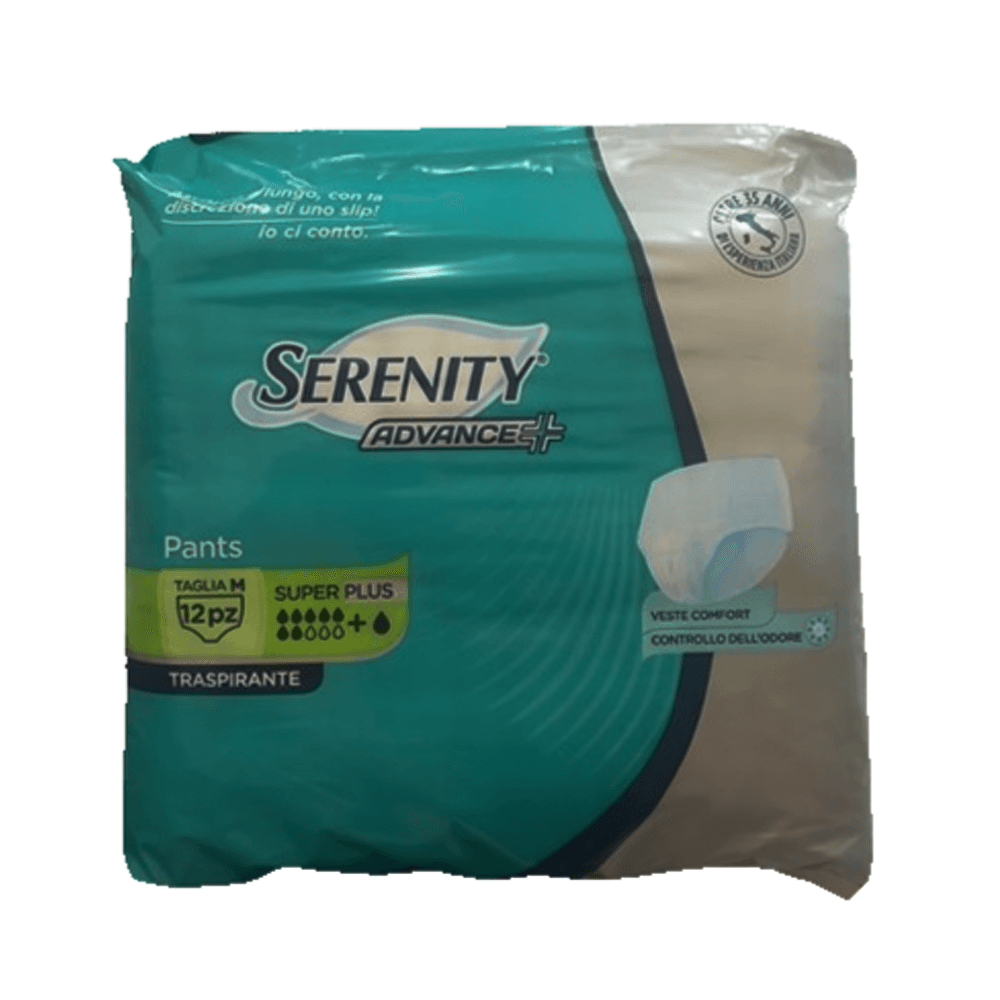 Serenity Advance Super Plus Pants Medium 12Pcs