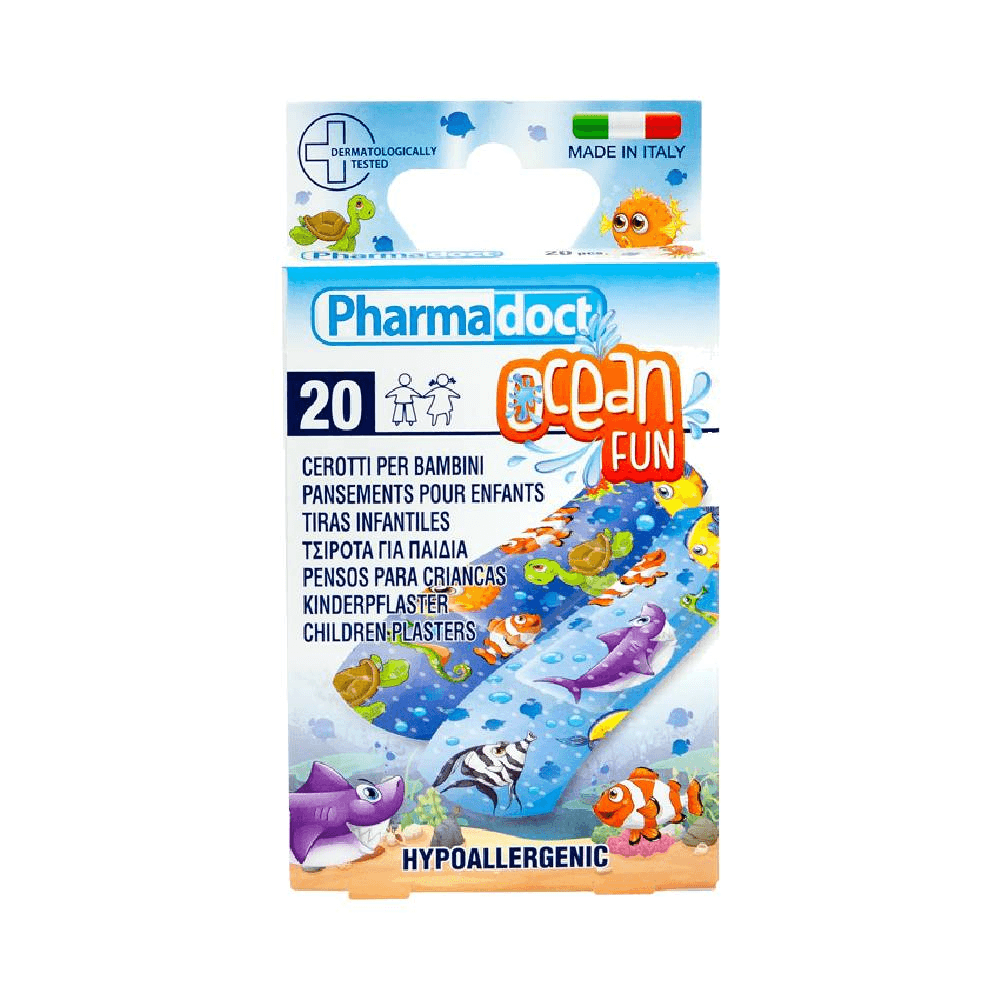 Pharmadoct Ocean Fun Children Plasters 20Pcs