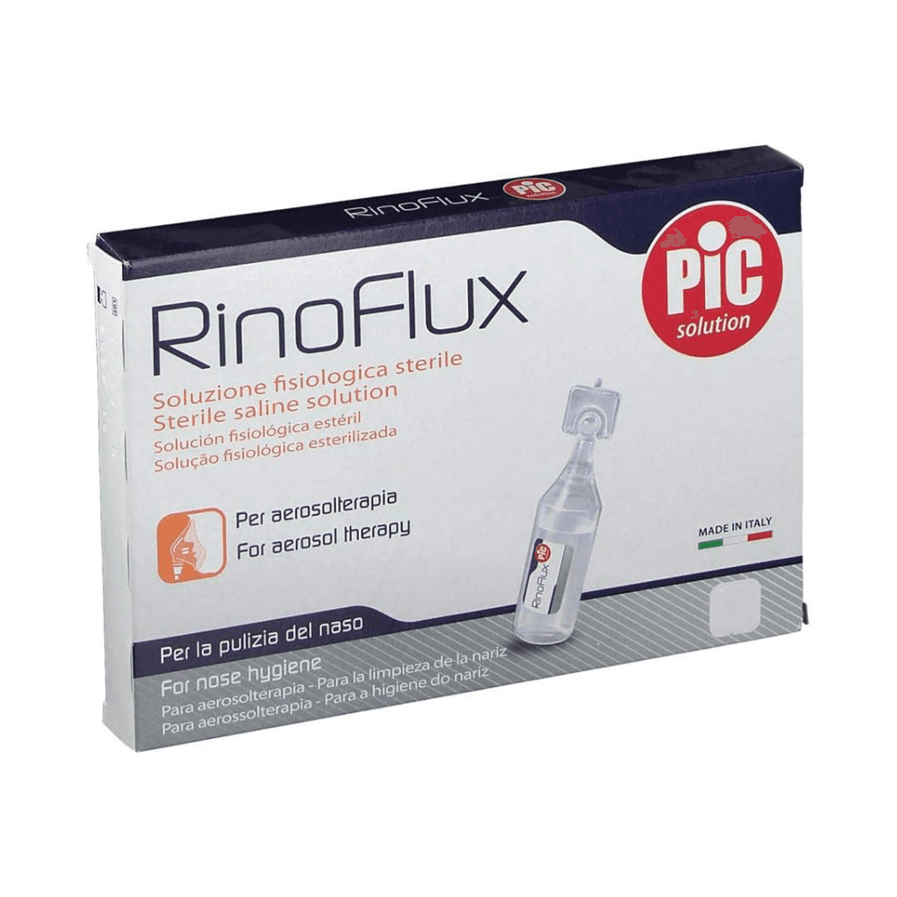Pic Rinoflux Saline Solution 2ml 10's