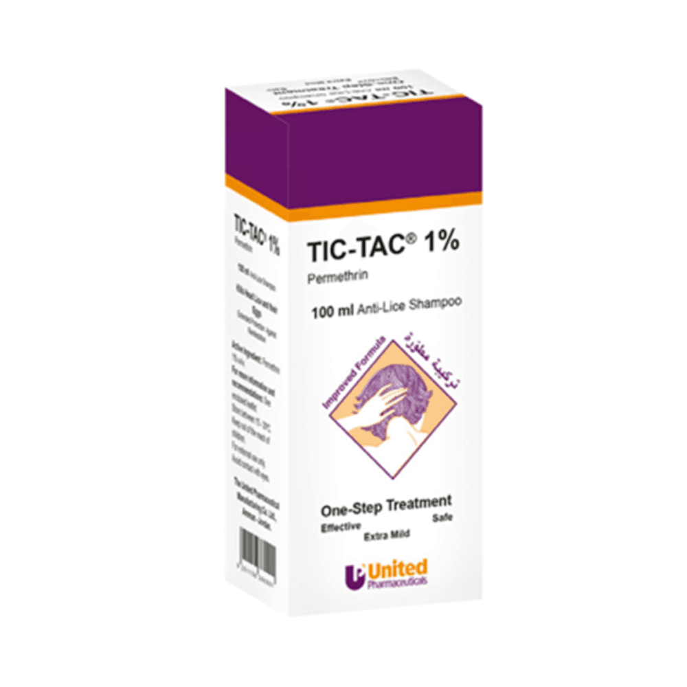 Tic Tac 1% Anti Lice Shampoo 100ml