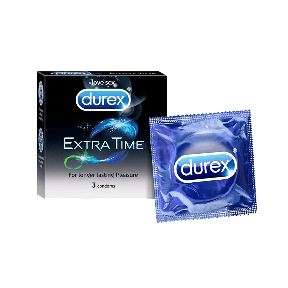 Durex condom Extra Time Condoms 3Pcs