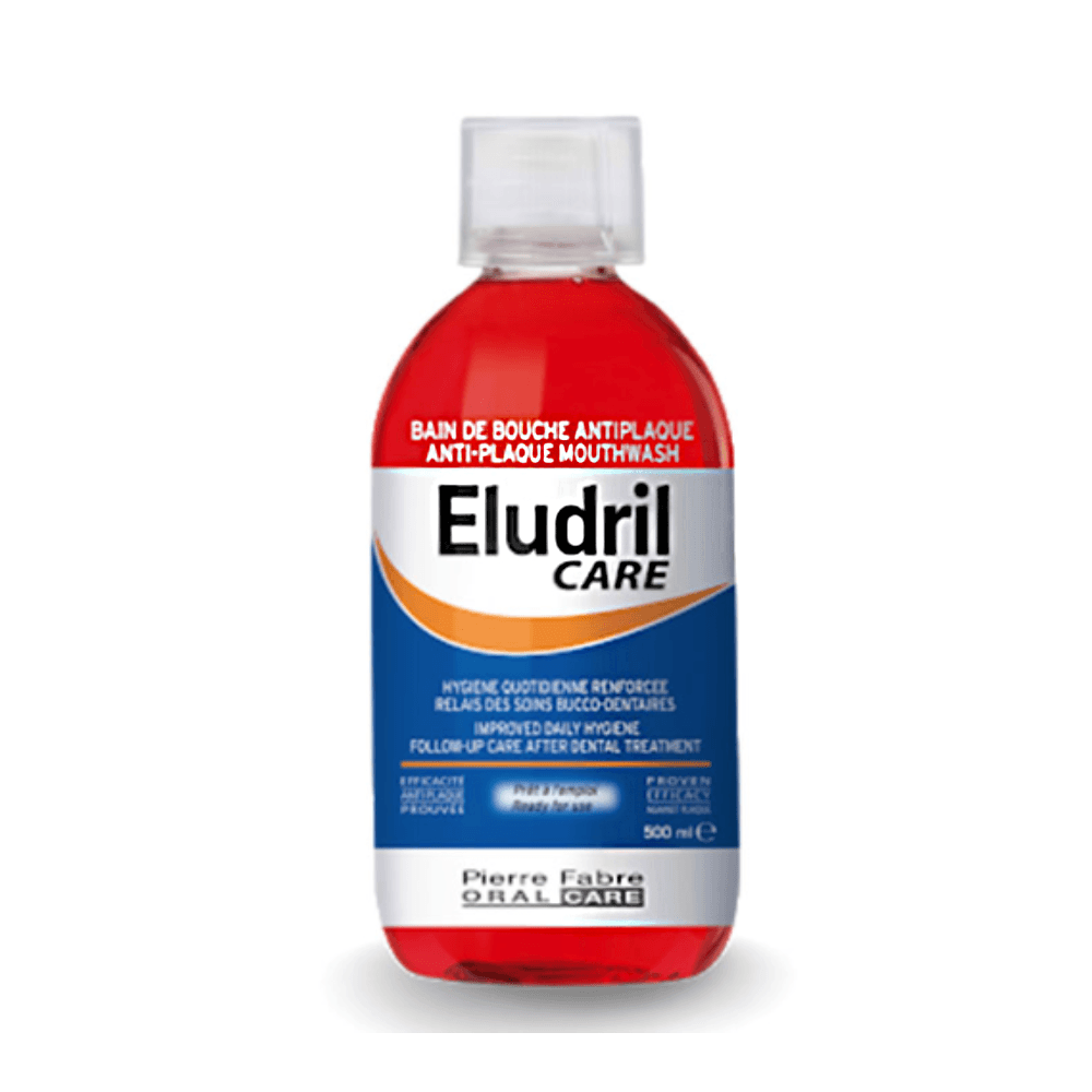 Eludril Care Anti Plaque Mouthwash 500ml