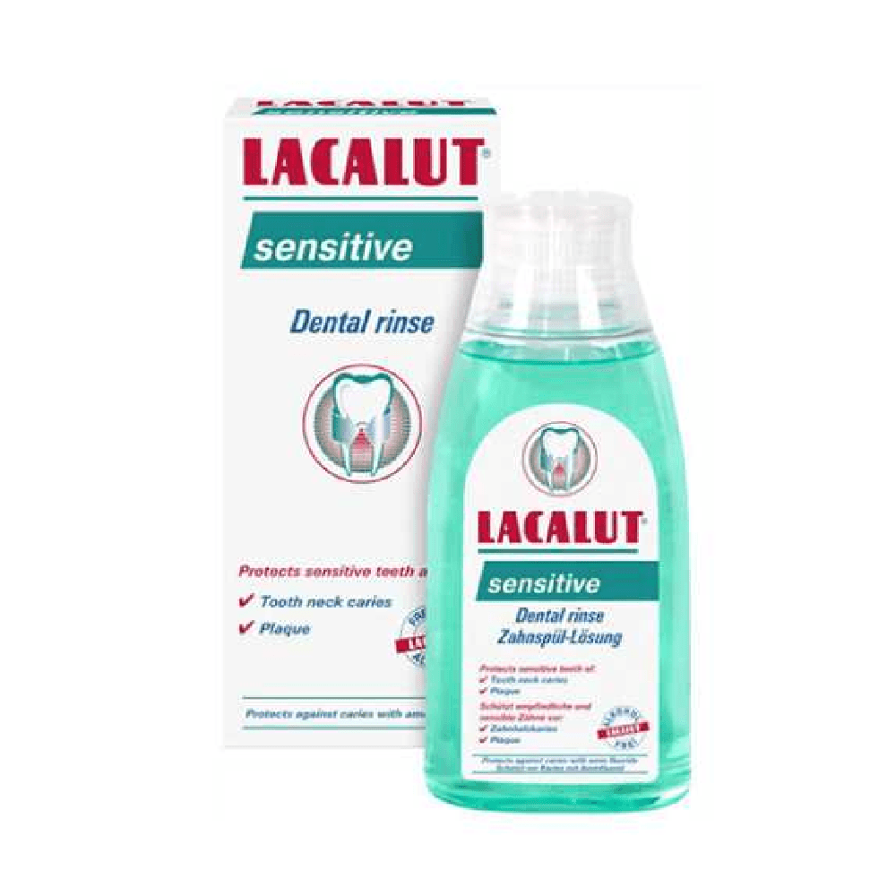 Lacalut Sensitive Dental Rinse Mouthwash 300ML