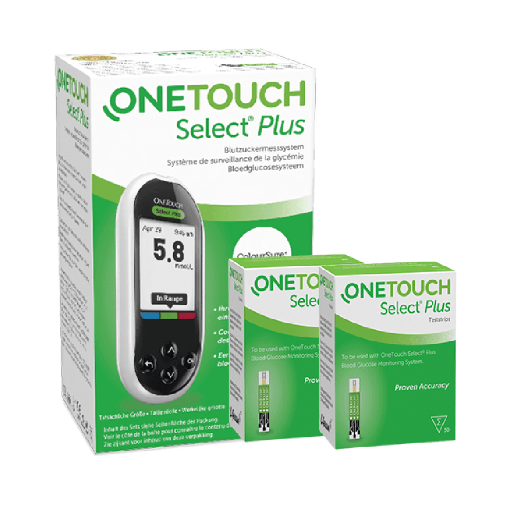 Onetouch Select Plus Machine + 2 Box Strips