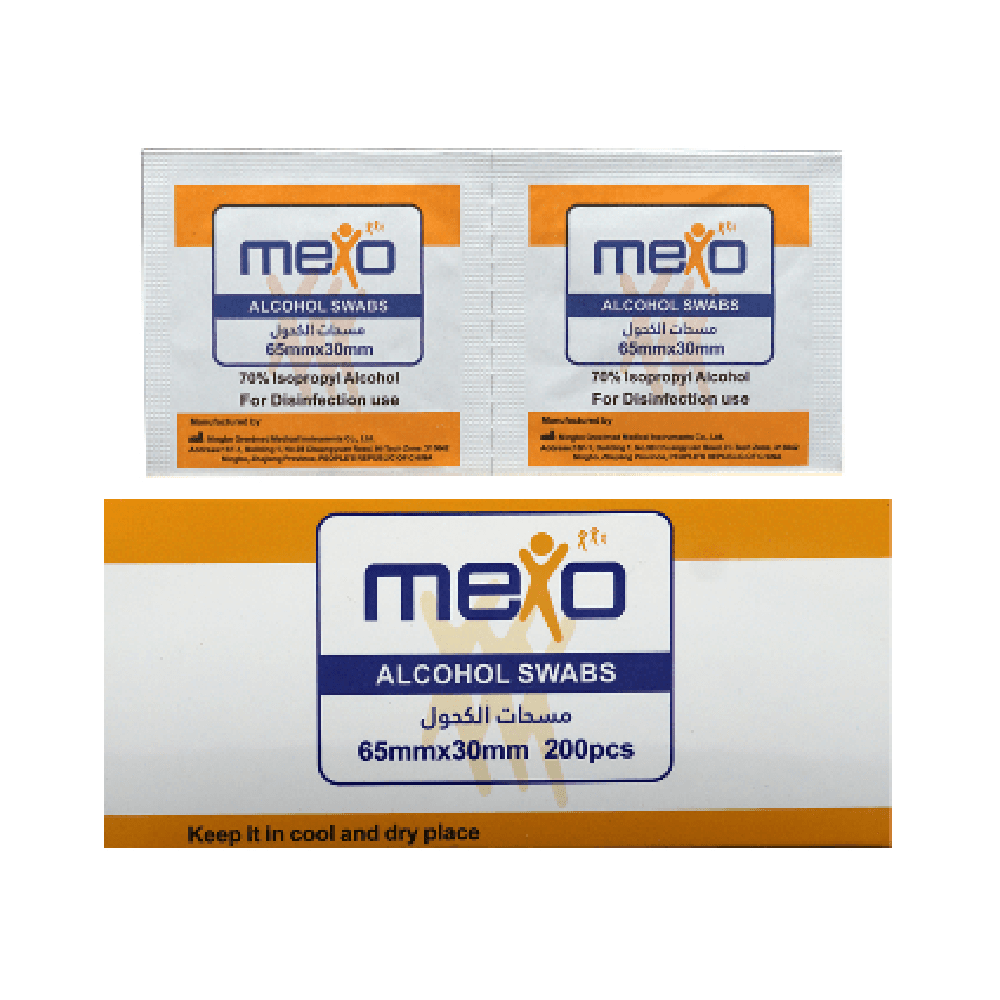 Mexo Alcohol Swab 200Pcs