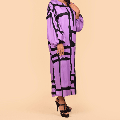 Lartiste - PURPLE KAFTAN - SIZE S