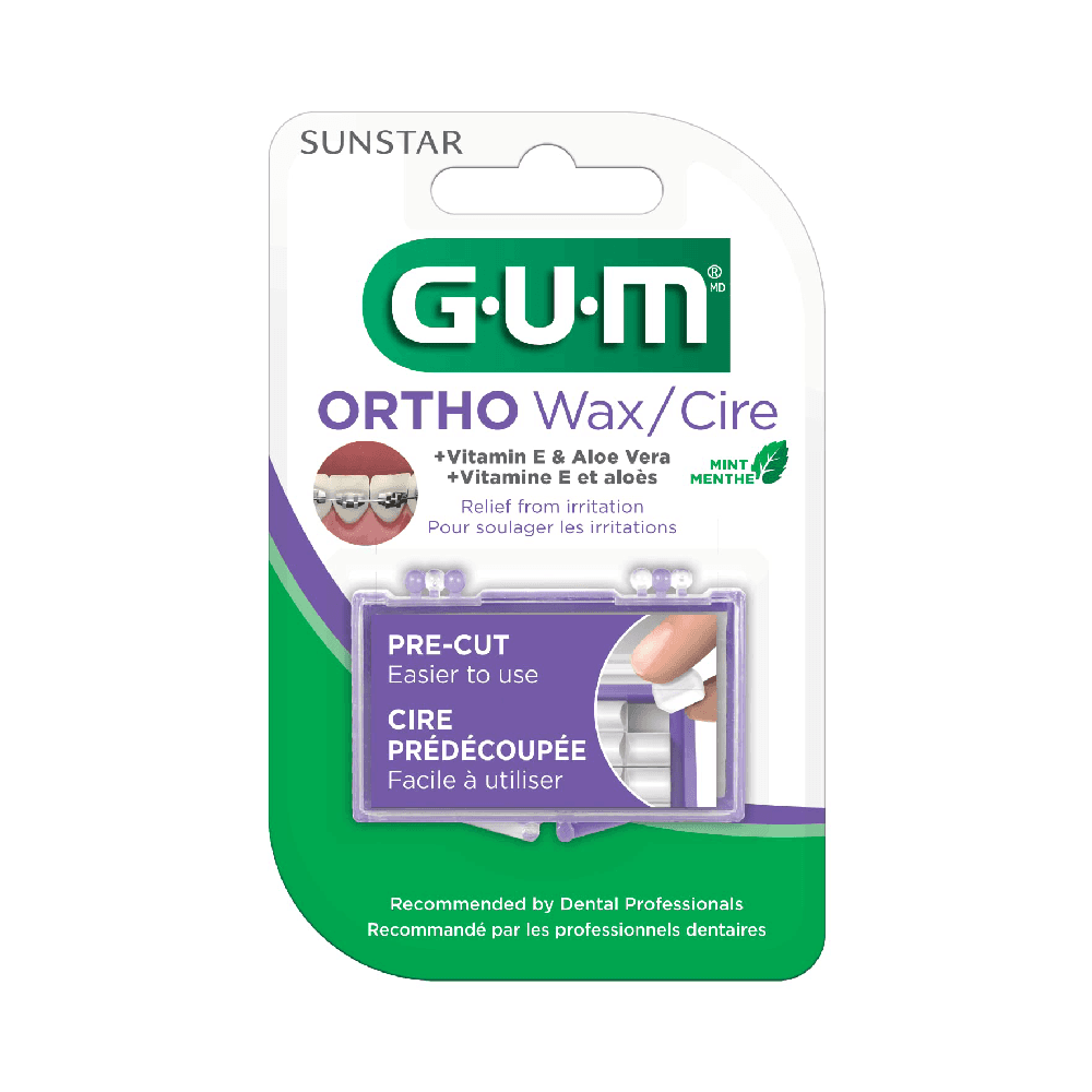 Gum Ortho Wax Mint