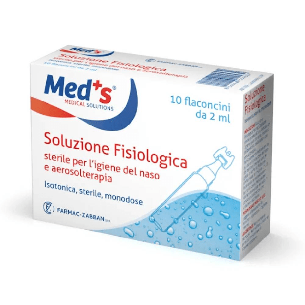Meds Physiological Saline Solution 2ml 10Pcs