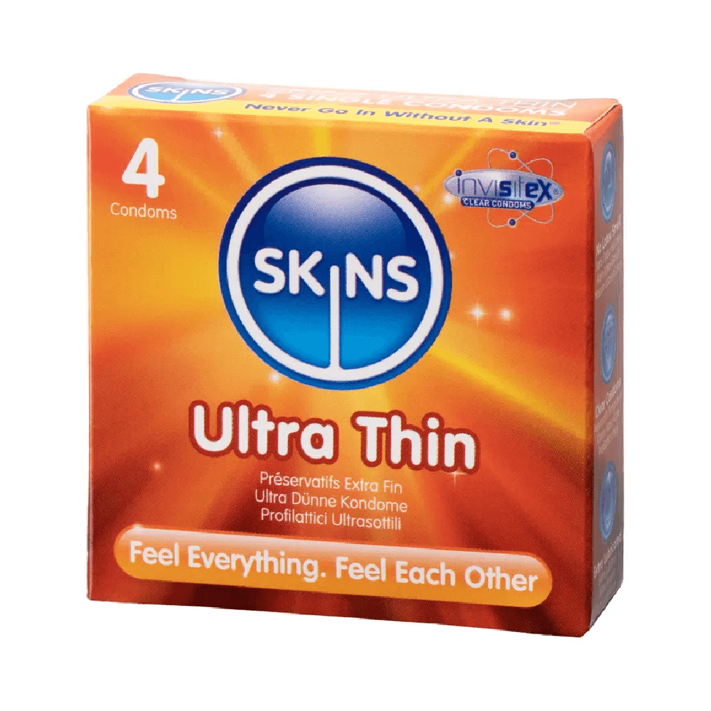 Skins Ultra Thin Condoms 4Pcs