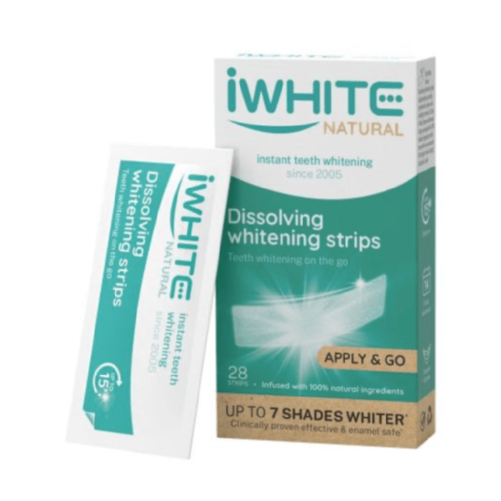 iWhite Natural Dissolving Whitening Strips 28Pcs 