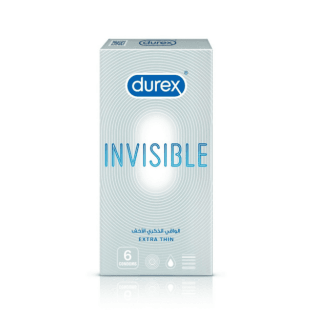 Durex Invisible Condom 6Pcs