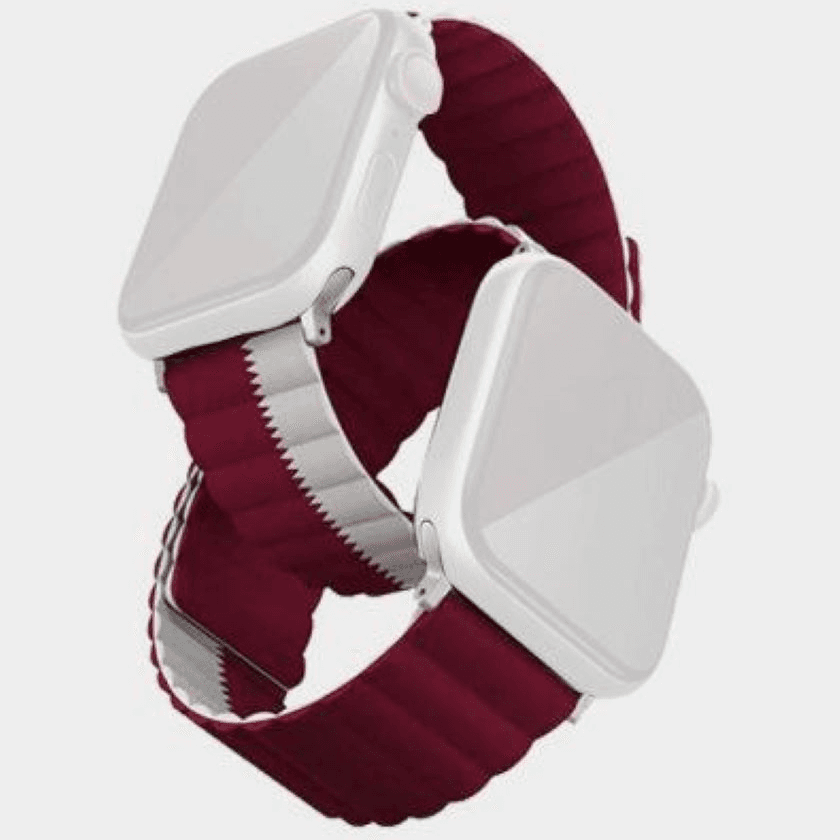 Uniq Revix Reversible Magnetic Silicone Strap For Apple Watch 49/45/44/42Mm - Special Edition Qatar
