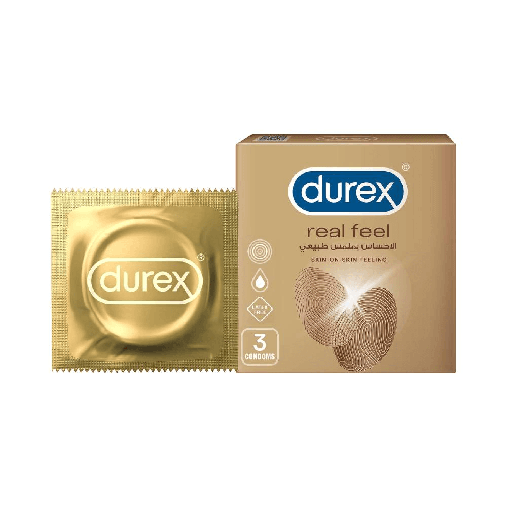 Durex Real Feel Condoms 3Pcs