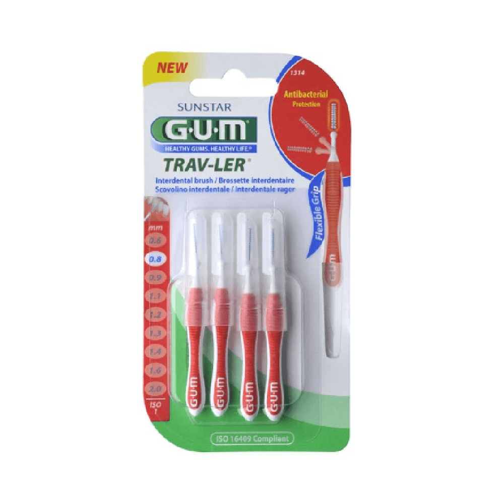 Gum 1312 Traveler Brush 0.8 mm