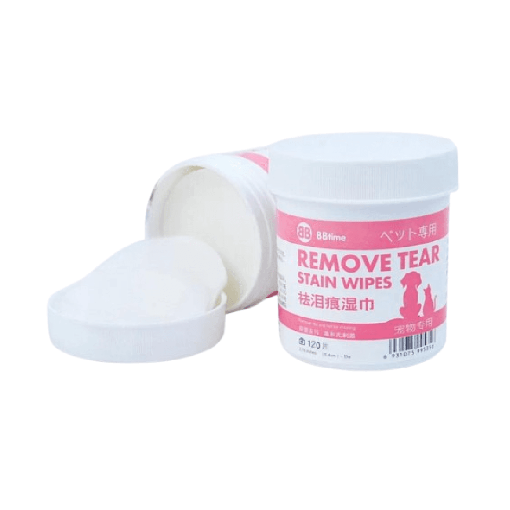 Tear Remover Wet Wipes For Dogs & Cats 120Pcs