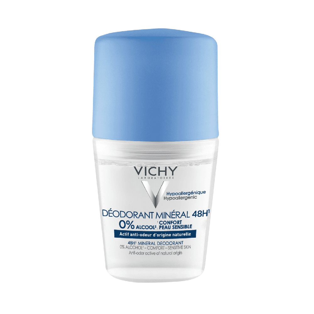 Vichy 48H Mineral Roll On Deodorant 50ml