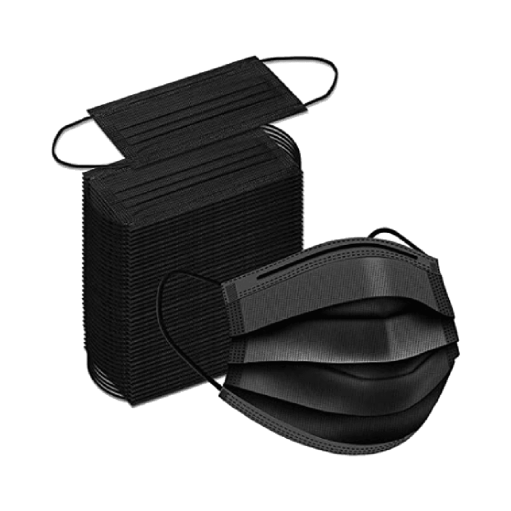 Face Mask Black 50Pcs