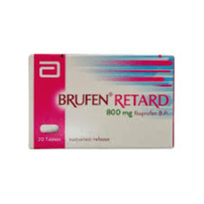 Brufen  Retard 800Mg Tabs. 20'S