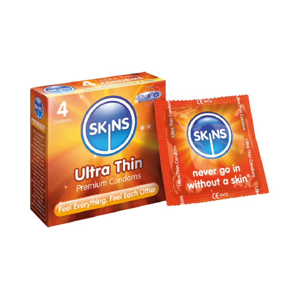 Skins Ultra Thin Condoms 4Pcs