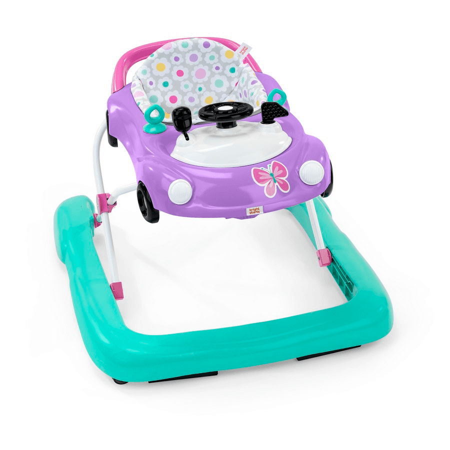 Bright Starts Little Speedster 3-In-1 Car Walker – Purple Power