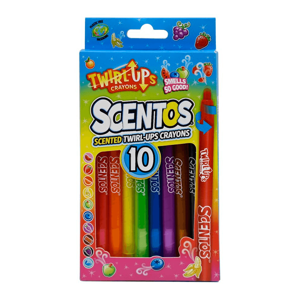 Scentos Twistable Crayons (Pack Of 10)
