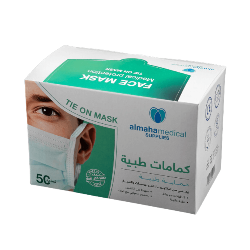 Tie-On Facemask 50's