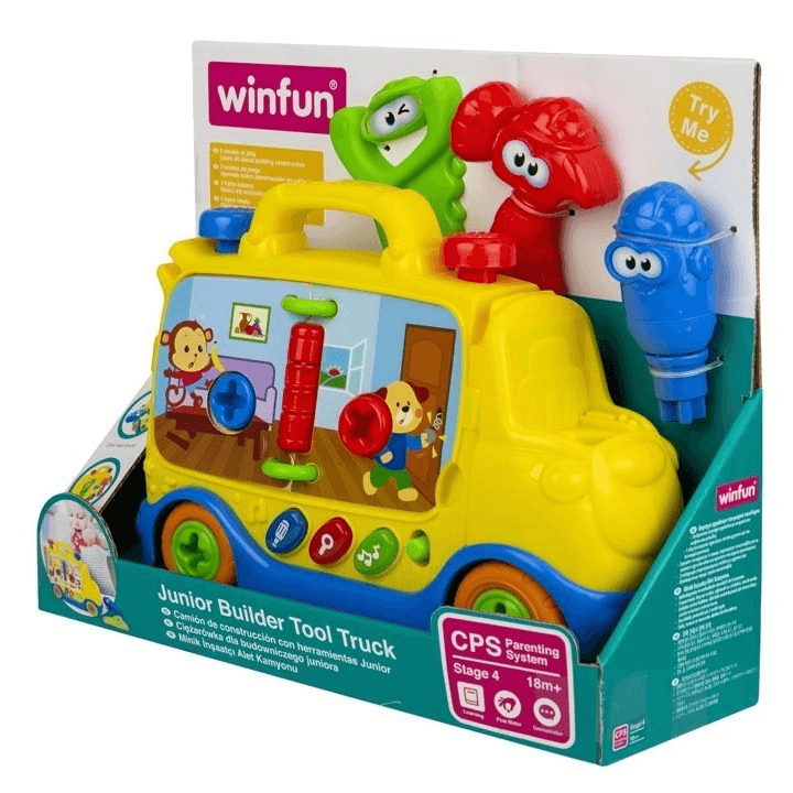 Winfun جونيور باني أداة شاحنة