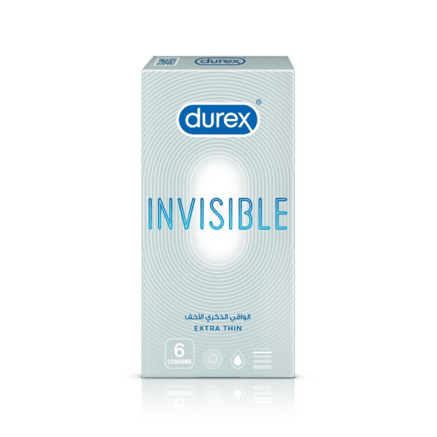 Durex Invisible Condoms 6Pcs