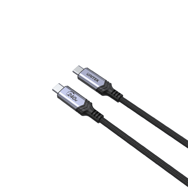 Unitek Usb-C Power Delivery 3.1 Charging Cable Support PD fast Charging upto 240w and usb 480 mbps data transfer CPD240